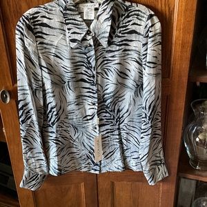 Luca Luca silk top